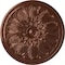 Ekena Millwork Bordeaux Ceiling Medallion (Fits Canopies up to 3 1/4"), 22 5/8"OD x 1 3/4"P, Copper Penny CM22BOCPS - alternate 1